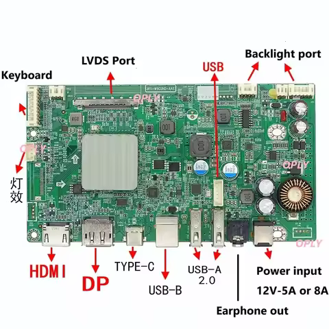 2026 Hot Sale Controller Board 5K EDP For IMAC LM270QQ1 LM270QQ2 27" 5120X2880 LED Screen Panel HDMI