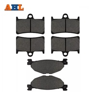 AHL Motorcycle Front and Rear Brake Pads for YAMAHA BIKES FJR 1300 FJR1300 R/RC/S/AS/T/AT 2003-2005 