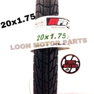 TAYAR LUAR DAN DALAM FKR BASIKAL SIZE 20x1.75/1.95 - 16x1.75/1.95