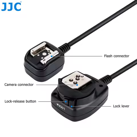 JJC 1.3m TTL Off Camera Flash Cords Hot Shoe Sync Remote Light Focus Cable for Nikon D series DSLR S