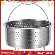 [Stock] Stainless Steel Rice Cooker Steamer for Instant Cooker with Handle Pressure Cooker Rice Steamer