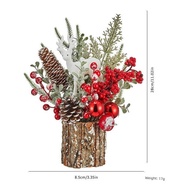 mini christmas tree small christmas tree Desktop Ornaments Explosive Christmas Tree DIY Christmas De