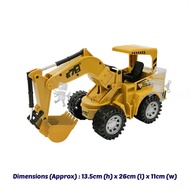 Title: 26cm Excavator Truck Radio Remote Control Battery Operated Vehicle RC Car Toys For Boys Permainan Kawalan Jauh