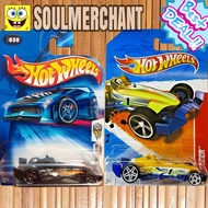 Hot Wheels F-Racer F Racer Yellow Black First Edition Diecast Formula 1 Car