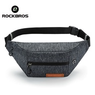 【MY Delivery】ROCKBROS Cycling Bag Portable Waist Bag Three Layer Storage 1.5L Shoulder Chest Bag Adj