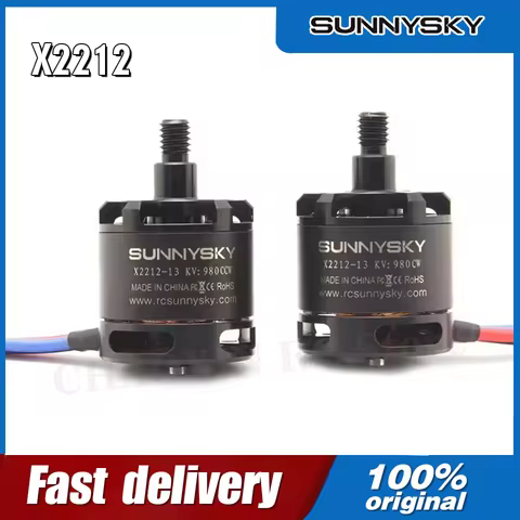 SUNNYSKY X2212 KV980 Outrunner Brushless Motor W/ self-lock screw - CW / CCW for RC Multicopter