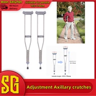(SG Stock)Moon Gellyfish/ Underarm Crutches Arm Support / Shoulder Crutches/ Adjustable Height / Light Weight (underarm)
