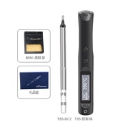 diymore ชุดเครื่องเชื่อมเหล็ก T85 96W ปากกาอัจฉริยะเครื่องเชื่อมเหล็กดิจิตัลขนาดเล็กจอแสดงผล OLED นอ