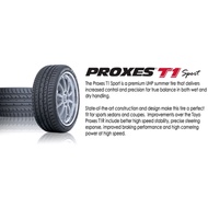 255/55/18, 275/30/20, 275/35/20 TOYO PROXES T1 SPORT JAPAN 🇯🇵 NEW TYRE TIRE TAYAR