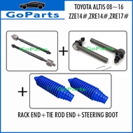 TOYOTA ALTIS 08-16 ZZE142 ZRE142 ZRE143 ZRE172 ZRE173 RACK END+TIE ROD END+STEERING COVER