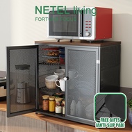 【NEW】NETEL Kitchen Rack Cabinet Storage Rack Kitchen Trolley Cabinet Desktop Racks Multi-Layer Dish