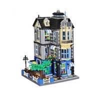 General Jim’s Garden Coffee Shop Three Level Modular Building Blocks Restaurant - MOC City Buildings