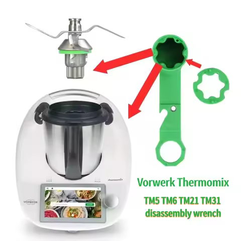 Suitable for Vorwerk Thermomix TM5 TM6 TM21 TM31 Disassembly Wrench Dough Remover Disassembly Tool