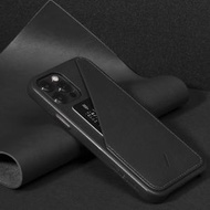 NATIVE UNION｜iPhone 12 CLIC CARD 插卡式皮革手機殼-正黑