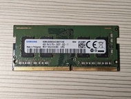 [筆電用] Samsung DDR4 4GB 1Rx16 PC4-2400T-SC0-11 記憶體