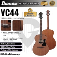 Ibanez VC44 V Series Acoustic Guitar, Open Pore Natural ( VC 44 / VC-44 / V44 )