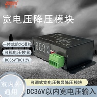 Modul Langkah Turun Voltan Lebar Penukar DC DC-DC 36V, 24V, 12V hingga 24V, 12V, 5V