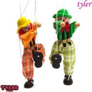 TYLER Pull String Puppet Funny Handmade Wooden Joint Activity Children Gifts Colorful Puppet