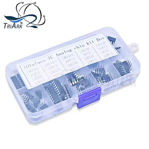 90PCS/Set Integrated Circuit IC Combination KIT LM2901 LM2903 LM2904 LM239 LM258 LM293 LM324 LM358 L