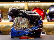 Helm Motor BELL MX-9 Adventure Dalton Blue Helmet Touring Original