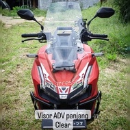 HITAM Visor Windshield / WS ADV 160 HIGH STANDARD CLEAR SMOKE BLACK