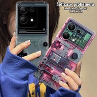 Redmi Note 13 Pro 4G Case - Poco M6 Pro Silicone Pro Camera Gameboy Motif (DS01)