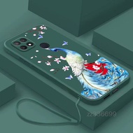 Case for OPPO A15 OPPO A15S OPPO F1S A59 OPPO F5 OPPO F7 OPPO A37 phone case peafowl Softcase Liquid Silicone Protector Smooth Protective Bumper Cover