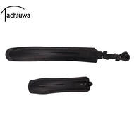 tachiuwa 2 Pieces Two-Wheeler Plastic Mudguard Easy to Install Extended Bike Mudguard Lightweight Fr