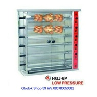 ROTISSERIES OVEN GAS GETRA HGJ-6P OVEN PEMANGGANG AYAM BEBEK NEW