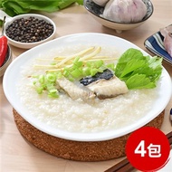 呷七碗-虱目魚肚粥4包(550g一包)
