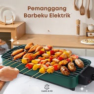 Korean Electric BBQ Smokeless Grill Pan Barbecue Grill Fry Skewers Machine Pemanggang Ikan Elektrik MultiCooker 烧烤炉