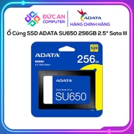 ADATA SU650 256GB 2.5 SSD Hard Drive" Sata III