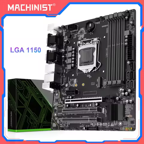 MACHINIST H97M PRO Motherboard Support LGA 1150 Intel Core I3 I5 I7 E3 CPU DDR3 RAM SATA3.0 USB3.0 N