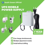 V380 Pro 1.5A Mini UPS Battery Backup for WiFi Router Modem and Outdoor CCTV Security (12V)
