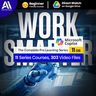 303 Microsoft Copilot Video Courses Bundle | 11 set Copilot 2025 Video Course | AI Productivity | Ma
