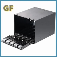 Unestech 3.5 inch 5-bay SATA Tray-less hot swap 5.25in Internal Hdd Rack Enclosure