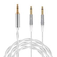 Copper Silver Plated Upgrade Cable,Compatible with Hifiman HE400SE HE4XX,HE-350,Meze 99 Classics,Den