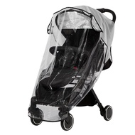 domain-Clear Stroller Rain Cover Universal Travel Weather Shield Breathable for Windproof Waterproof