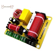 3 Way Speaker Frequency Divider 300W HiFi Crossover Audio HiFi Crossover Car Audio Crossover Filter Frequency Distributor for DIY Home Speaker Modification