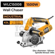 Wall Chaser 1500W Ingco Wlc15008 Mesin Bobok Pahat Ukir Jalur Pipa Listrik Air Tembok Terbaru!