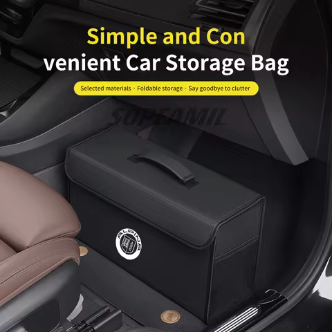 Car Trunk Organizing And Storage Box For For ALPINA B3 B4 B5 B7 B8 D3 D4 D5 XD3 XD4 XB7 G05 G20 G30 