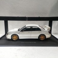 autoart 1/18 subaru impreza wrx sti 2003 white