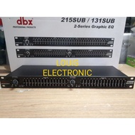 Equalizer DBX 215SUB DBX215 SUB DBX 215 SUB Output Subwoofer Ekualiser Equaliser