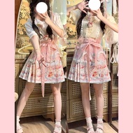 Hanfu S-XL Hanfu Female Daily Horse Face Skirt Horse Face Skirt Suit Lolita Sweet Girl Princess Shor