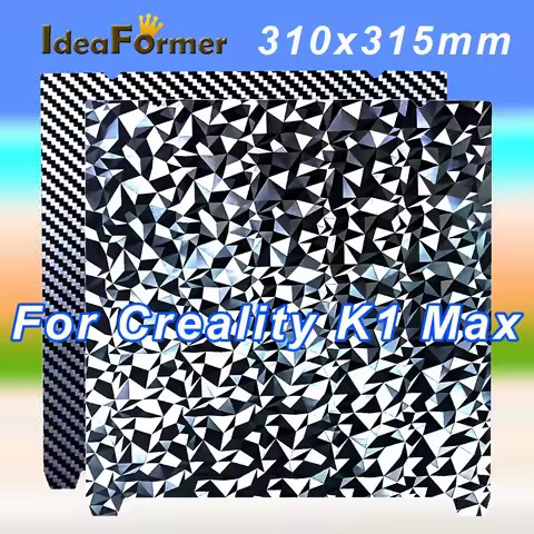 For Creality Build Plate K1 Max Sheet PEO PET Magnetic Build Plate 310x315mm For CR-10S For Creality