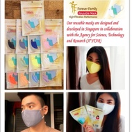 【Forever Family】【Reusable Face Mask】Adult / Plain Colour