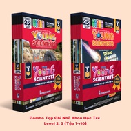 Books - young scientist magazine Combo of 20 books level 2, 3 (From volumes 1 to 10) - The young sci