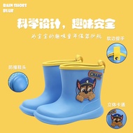 A-T💝Paw Patrol Baby Rain Boots Children Non-Slip Rain Boots Boys Cute Kindergarten Girls Children Waterproof Shoes Child