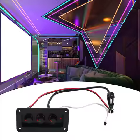 Jan.2X25W+50W 2.1 Channel Bluetooth 5.0 Subwoofer Class D Audio Amplifier Board Kit with DC Female+U