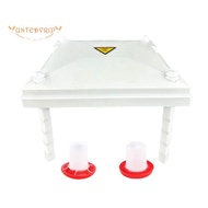 Brooder Heater for Chicks, 12.2 X 12.2Inch for 20 Chicks Brooder Heating Plate with Adjustable Heigh